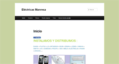 Desktop Screenshot of electricasmanresa.com