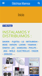 Mobile Screenshot of electricasmanresa.com